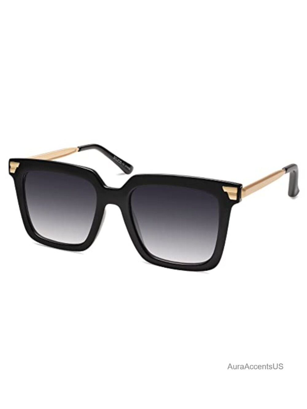 Oversized Square Retro Sunglasses UV400 Full Frame Vintage Shades